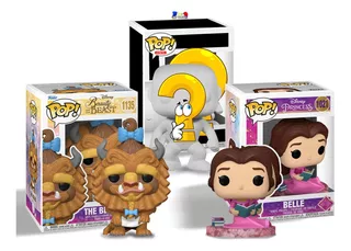 La Bella Y Bestia Funko Pop Set 2 Piezas Mas Sorpresa Cf