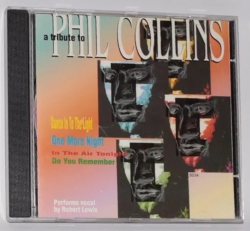 Cd A Tributre To Phil Collins Novo Lacrado Original