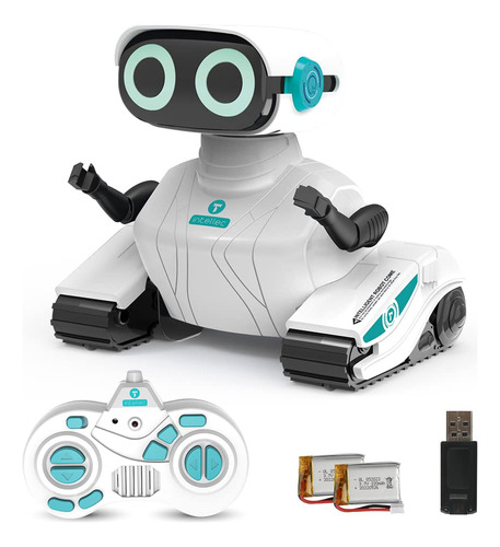 Hongca - Juguete Robot Recargable Mejorado Con Control Remot