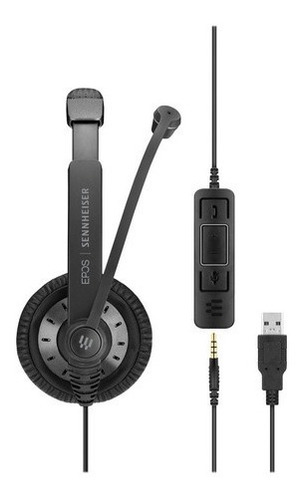 Imagen 4 de 4 de Epos/sennheiser Sc 75 Usb Ms Negro