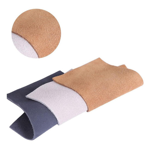 Imagen 12 de 12 de Tijeras De Peluquero De Piel De Vaca Herramientas De Negro
