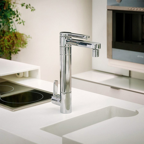 Imagen 5 de 10 de Griferia Cocina Monocomando Mesada Deca 18009 Twin D2