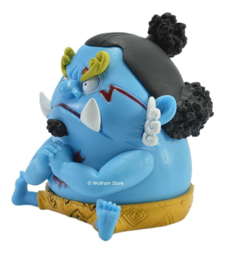 Figura Muñeco Gashapone De One Piece Cabezona Jinbe