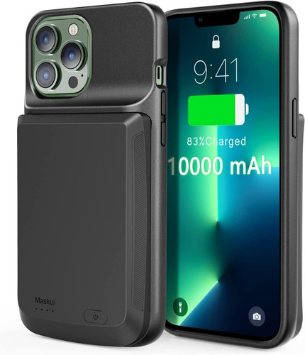 Maskui Funda De Batería Para iPhone 13 Pro Max De 10000 Mah