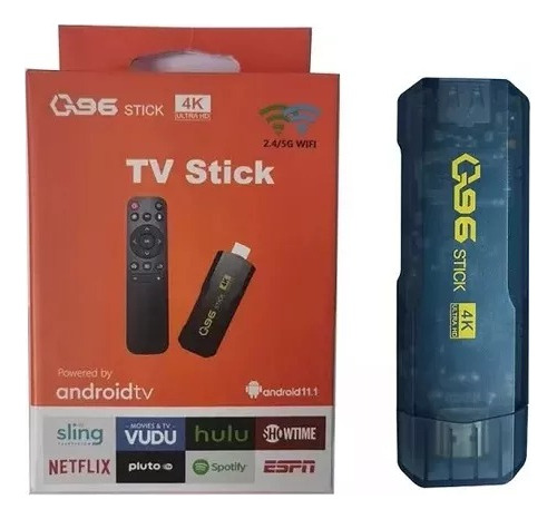 Tv Stick G96 4k Smart Tv Android Hdmi 4gb/32gb Somos Tienda