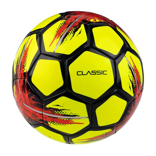 Select Classic V21 Soccer Ball, Amarillo, Tamaño 4
