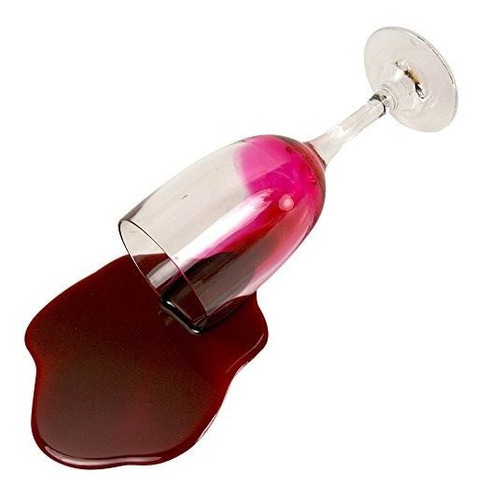 Fake Red Wine Spill - Great Gift For Wine Drinkers - Fake Sp