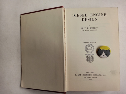 Libro Diesel Engine Design Herbert Frank Percy Purday 116m3