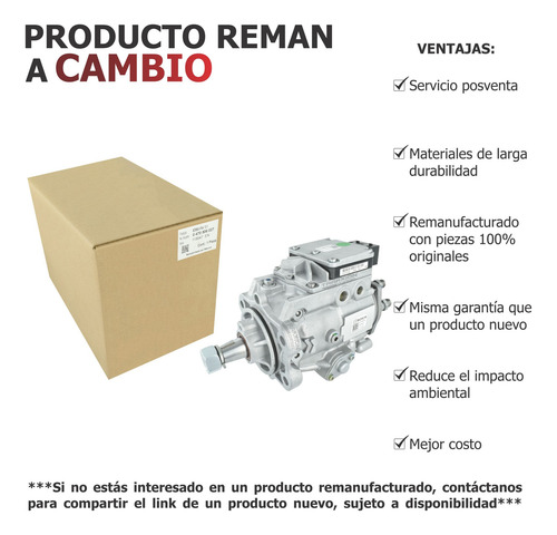 Bomba Inyección Diesel Vp44 Np-0470506027 Para 5.9 Dodge Ram (Reacondicionado)