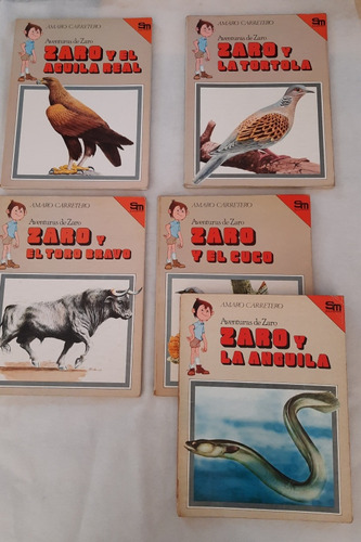 Lote Cuentos Aventuras De Zaro Años 80 Carretero Infantil 