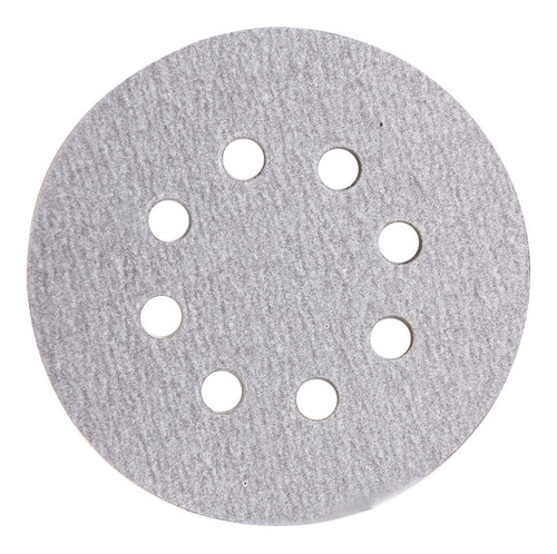 Imagem 1 de 3 de Disco De Lixa Com Velcro 5'' A-219 8 Furo G100 Norton 50 Un.