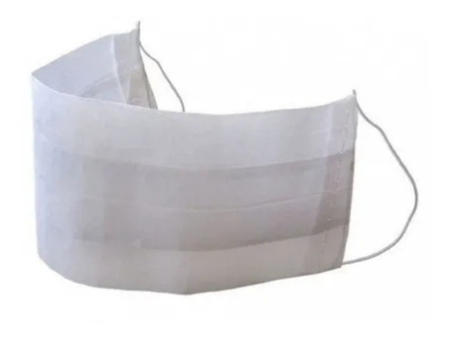 100 Mascarillas Desechables Cranberry De Papel. 2 Pliegues