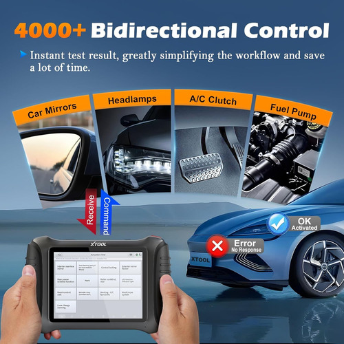 Escaner Automotriz Xtool Ip900s Topologia +38 Servicios Can