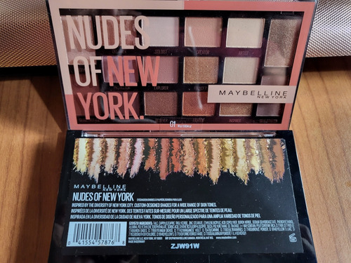 Maybelline Ny Paleta De Sombras Nudes