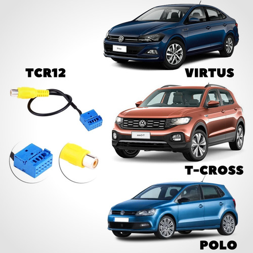 Interface Chicote Para Instalar Câmera De Ré Tromot Vw Tcr12