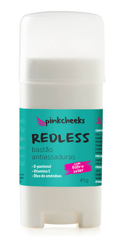 Pink Cheeks Bastão Antiassaduras 45g - Hidratação E Proteção