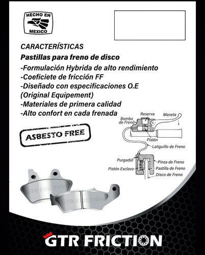 Balata Harley Davidson Electra Glide Classic 04-07 Fa400 Del