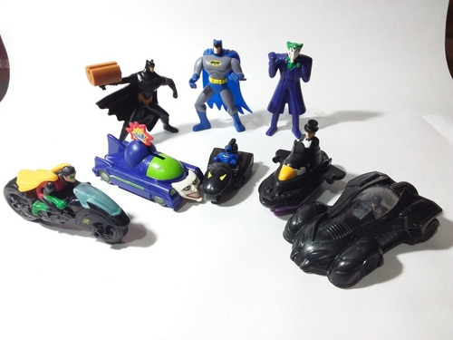 Colección Figuras Batman- Mcdonalds- 8 Pzs | MercadoLibre