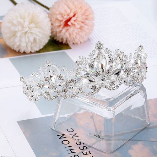 2 Coronas De Boda Con Diamantes De Imitación De Queen