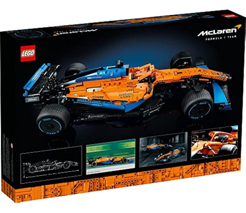 Carro de corrida Lego Technic Mclaren de Fórmula 1 modelo 42141
