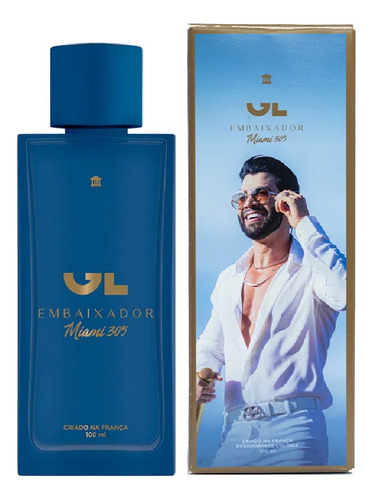 Gl Embaixador Miami 305 100 Ml Gusttavo Lima Perfume
