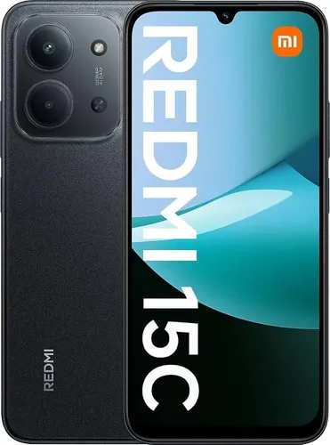 Xiaomi Redmi 15c 8gb Ram 256gb Dual Sim Camara 50mp Negro Ocaso 4g