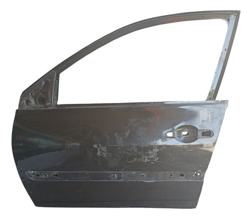 Puerta Delantera Izquierda Megane 2 Hatchback 2004 Al 2010 Delantera Izquierdo Negro (Usado)