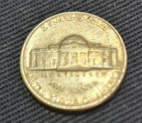Moneda 5 Centavos Dólaraño 1963 Usa (Usado)