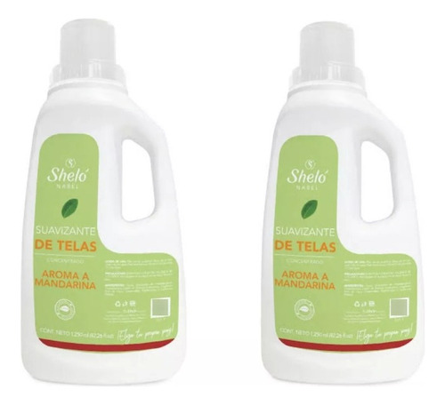Suavizante De Telas Concentrado Aroma Mandarina Shelo Nabel