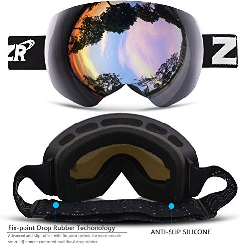 Imagen 3 de 7 de Zionor X10 Esquí Snowboard Gafas De Nieve Otg Para Hombre