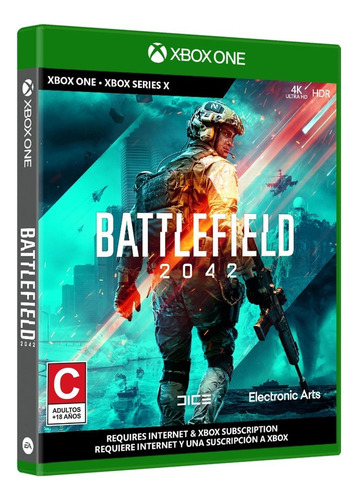 Videojuego Battlefield 2042 Xbox One Series X Español Físico