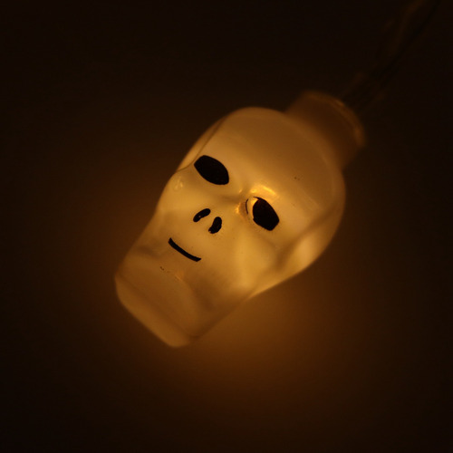 Skull Light String Skeleton S, Mini Portátil, Funciona Con P