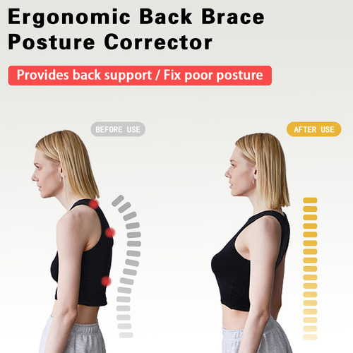 Ortesis Ortopédica Para Escoliosis, Corrector De Postura Par