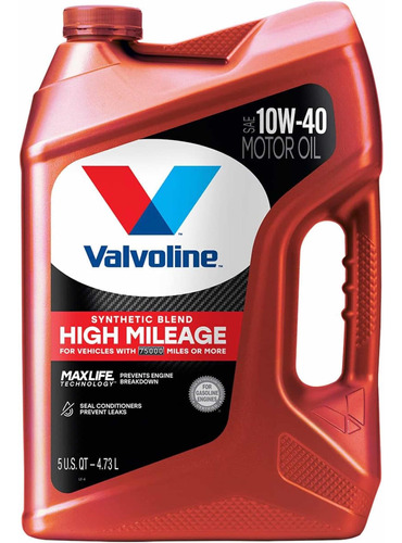 Valvoline 10w40 Semisintetico, Fabricado En Usa, Importado