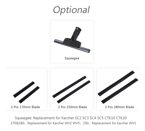 Squeegee Squeegee Sc5 Para Sc2 Karcher Para Blade Sc4 Con