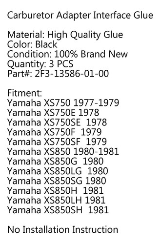 Mp1. Pipeta Junta De Carburador For Yamaha Xs750 77-79.