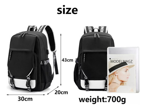 Barato Mochila Cristiano Ronaldo Con Puerto De Carga Usb 2023
