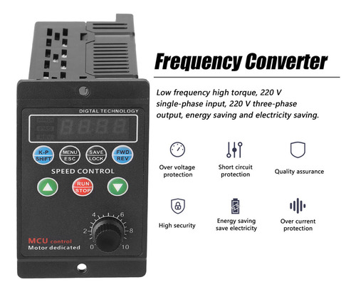 Y Conversor Frequência Do Motor Trifásico T13-750w-12-h