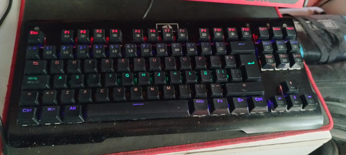 Teclado Redragon Visnu Mecánico Negro Español Latinoamérica (Usado)