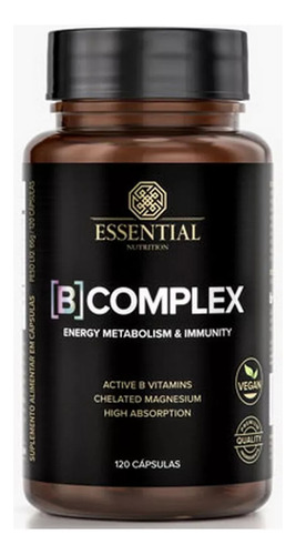 Kit 3x B Complex Essential Nutrition - 120 Capsulas Cada Sab