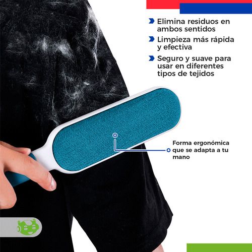 De Cepillo Mágico Quita Pelusa De Ropa Y Muebles Removedor