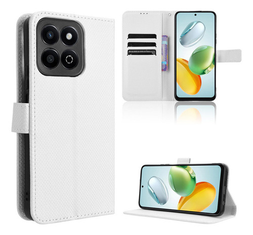 Funda Para Honor X7c 200 Smart Estampado De Diamante