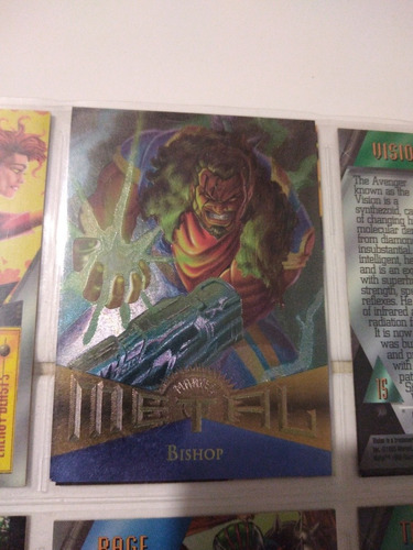 Tarjetas Marvel Metal 1995 (Usado)