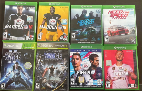 Juegos Xbox One Fifa, Madden, Nfs, Star Wars