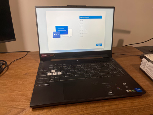 Laptop Asus Tuf Gaming F15 Fx Intel Ci5 Rtx3050 8g 512g Ssd (Usado)