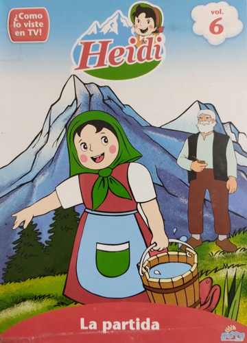 Infantil Heidi Dvd Nuevo Como Lo Viste En La Tele Vol.6