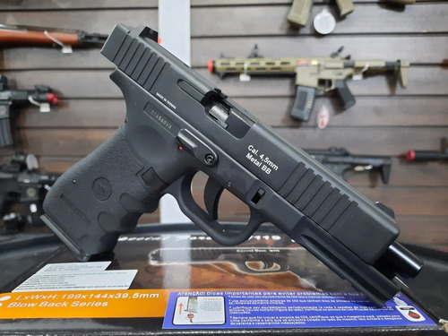 Imagem 9 de 10 de Airgun Pistola Glock Rossi W119 4.5mm Co2 Esfera Metal