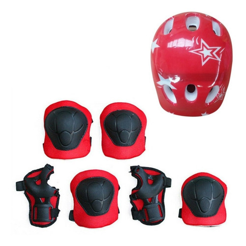 Set Proteccion Infantil Casco Accesorios Niño/a