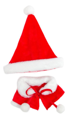 Ropa De Muñeca De Peluche De 15 Cm A 17 Cm, Capa Y Sombrero