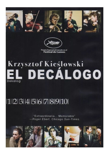 El Decalogo Dekalog Krzysztof Kieslowski Serie Completa Dvd